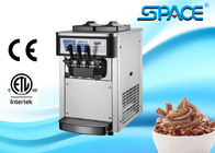 Small Commercial Ice Cream Machine Table Top Twin Twist Flavor 20Liters/Hour