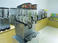 Professional Fast Cooling Double Bowl Slushie Machine With ASPERA Compressor